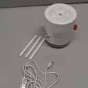 Portable Mini Humidifier, 500ml Small Cool Mist Humidifier, USB Personal Desktop Humidifiers for Baby Bedroom Travel Office Home, Auto Shut-Off, 2 Mist Modes, Super Quiet, White