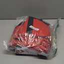 AerWo Christmas Tree Storage Bag 7.5 ft, Large Christmas Tree Storage Box, Christmas Storage Containers Fits Up to 7.5 Ft Artificial Trees Heavy Duty 600D Oxford Xmas Holiday Tree Bag with Dual Zipper (Red)