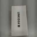 Linkidea 1 Pack Acrylic Countertop Manual Toothbrush Holder for Bathroom, Unique Vanity Organizer Brush Stand, Compatible with Oral-B CrossAction, Philips Sonicare One (Clear)