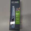 Dog Paw Trimmer with LED Light,Dog Grooming Kit & Pet Micro Precision Trimmer,Safety Electric Clipper,18 mm Widen Blade,35dB Low Noise,Cordless Hair Trimmer for Paws, Ears, Face, Rump (Yellow)