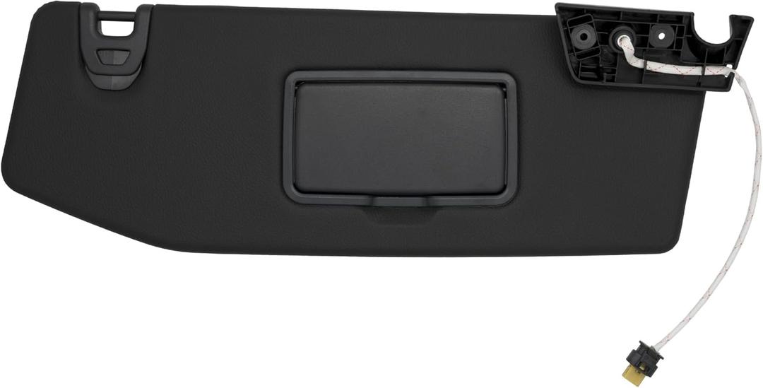Sun Visor Fits for 2018-2023 Jeep Wrangler 2020-2023 Jeep Gladiator Passenger Right Side with Light Replace# 6CD23TX7AN