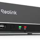 REOLINK 8CH Network Video Recorder for Home Security Camera System, Only Work with 16MP/12MP/4K/8MP/5MP/4MP REOLINK PoE IP Camera, 24/7 Recording to Pre-Installed 2TB Hard Drive, RLN8-410 (Black)