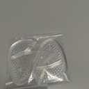 Ball of Foot Cushions (2 Pairs Gel Shoe Inserts), Heel Inserts for Women, Non Slip Heel Pads, Heel Cushions for Women Foot Pain Relief and Comfort, One Size Fits Any (Clear)