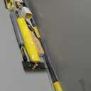 20 Foot High Ceiling Duster Kits with 5-12ft Heavy Duty Extension Pole, High Reach Duster for Cleaning,Microfiber Feather Duster,Cobweb Duster,Ceiling Fan Duster,Window Squeegee & Cleaner