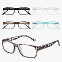Gaoye Reading Glasses Men/Women, Eyeglasses, Blue Light Readers for Men/Women, Computer Eye Glasses, Cheaters, +0.75
