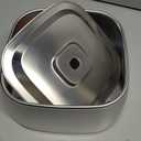 Pawtners All Stainless Steel Dog Water Bowl No Spill,135oz Anti-Splash Dog Bowl with Non-Slip Base, Spill Proof for Medium Large Messy Drinkers, Slow Drinking, Slobber Stopper,Easy to Clean (4L, Sliver)