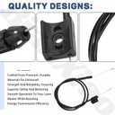 302080049 Engine Control Cable Compatible with Power-Smart Lawn Mower Replacement Parts 8602 8618 8621 V8618P B8721P DB8602C