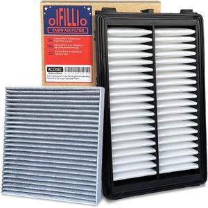Engine Cabin Air Filter for Tucson(2022-2025), Santa Fe (2021-2025), Sorento(21-25), Santa Cruz (2022-2025), Sport-age (23-25), K5 (21-25), 28113L1000&97133L1000, NOT FOR HYBRID