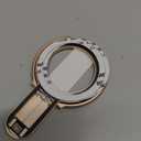 2nd Gen for Magsafe Phone Grip for iPhone - Strong Dual-Sided Magnetic Phone Ring Holder - Detachable, Comfortable Finger Loop Stand for iPhone 17 Pro Max 16 15/14/13/12 Series (Gold)