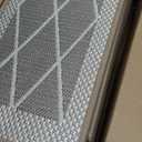 Tyrot 15Pcs 8" x 30" Natural Linen Stair Treads for Wooden Steps Indoor Non Slip Noise Reduction Washable Stair Carpet Runner with Self Adhesive Safety for Kids Elders and Pets Stair Runner, Brown