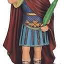 StealStreet Saint Expedites Holy Figure Religious Statue Decor, 12"