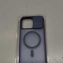 TORRAS for iPhone 15 Pro Max Case with Slide Camera Cover & Rotatable Kickstand, Magnetic Shockproof, Military Grade Drop Protection, Fit for MagSafe, Anti-Scratch Anti-Fingerprint, Translucent Black