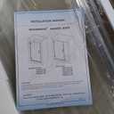 WOODBRIDGE 42-43" W x 76" H Pivot Frameless Single Swing Hinge Shower Door, 3/8 in. (10mm) Thickness Shattered-Proof Tempered Clear Glass with Polished Chrome Trim