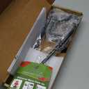 BOLITE Heavy Duty Deck Hook, 16 Inch Bird Feeder Hanger for Hummingbird Feeders, Planters, Lanterns, Wind Chimes, 360° Rotatable Arm, Black, Birthday Gifts for Women Men, Gifts for Mom Dad