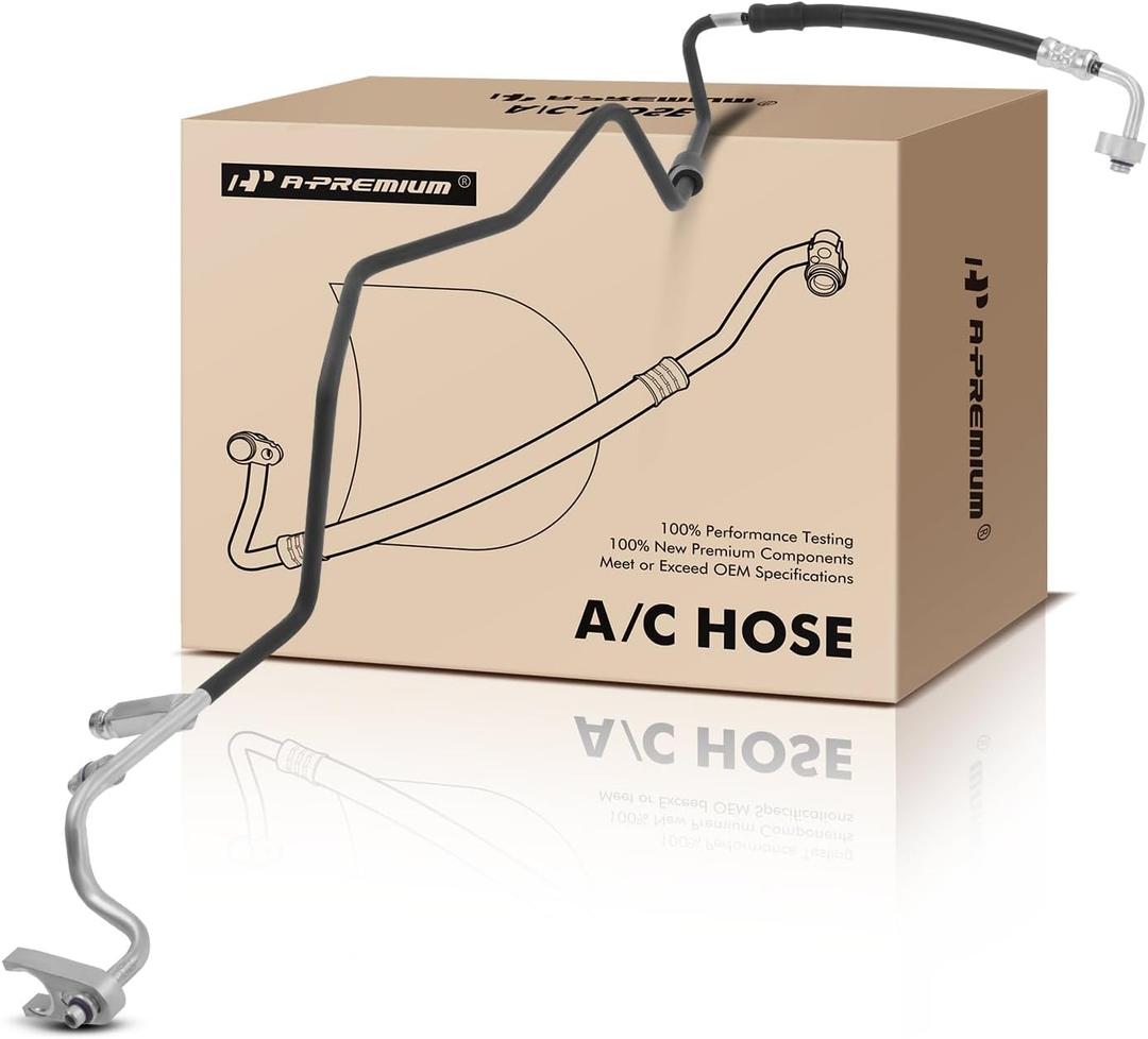 A-Premium A/C Liquid Line Hose Assembly Compatible with Volkswagen Jetta 2000-2005, Golf 2000-2006, 1.8L 1.9L 2.0L 2.8L, Condenser to Evap