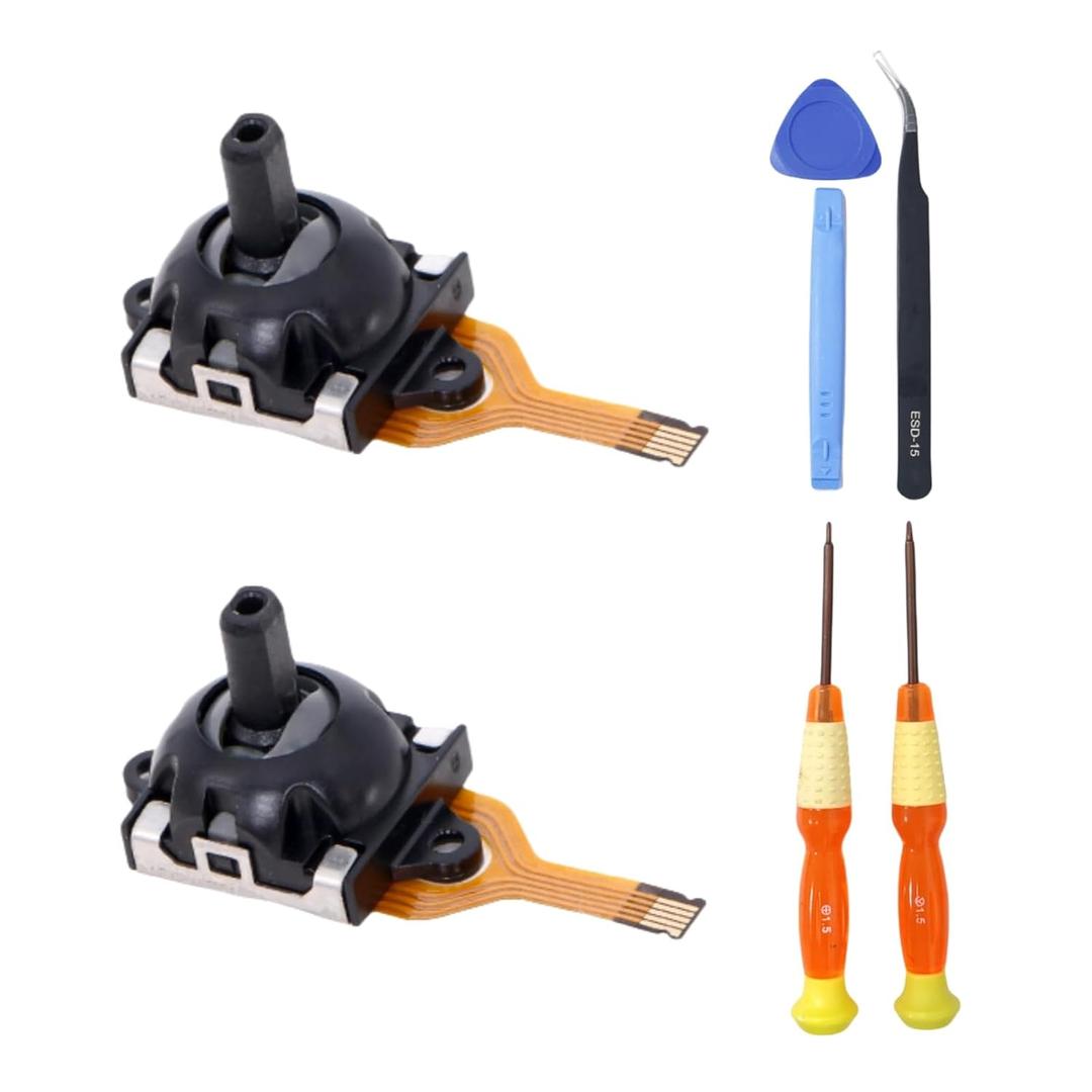 Hzxkqmil Joystick for Lenovo Legion Go S 2025, Replacement Joysticks Analog Sticks Module for Legion Go S Gaming Handheld Console, Thumbstick Accessories with Tools for Legion Go S