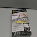 Duck Brand MAX Strength Rolled Window Insulation Kit, 62 in. x 126 in, Clear, Covers 3, 3' x 5' Windows, 3-Pack (287100)