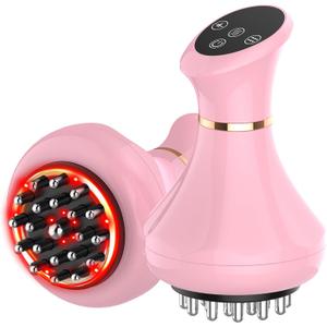 Lymphatic Drainage Massager, Anti Cellulite Massage Tool For Thigh & Belly Stretch Marks & Cellulite Reduction, Handheld Massage tools for Sciatica Nerve, Legs, Arms, Hip, Muscle, Low Back Pain Relief