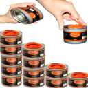 Luminar Resealable-Wick Chafing Fuel Cans, 12 Pack, 6 Hour - Premium Quality Burners for Food Warmers - No More Spills, Waste, or Hassle - Perfect for Convenient, and Long-Lasting Event Catering