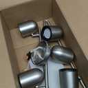 FEMILA 43" Track Light, Brushed Nickel LED Track Lighting Fixtures Ceiling, Rotatable LED Track Lighting Kit, Bulbs Included, 4FS78TL-5 BN