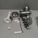 Meat Grinders Manual Mincer - Manual Meat Grinder For Home Use Sausage Maker & Burger Patty Stuffer with Table Clamp, Hand Operated Kitchen Tool for Homemade Pork, Beef, and Sausage - Easy to Clean