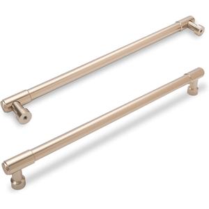 10 Pack Champagne Bronze Pulls 7.5 Inch(192mm) Hole Centers Kitchen Cabinet Handles Zinc Alloy Champagne Drawer Pulls