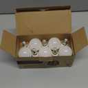 BUBO Ceiling Fan Light Bulbs, E12 LED Bulb 60W Equivalent, Small Base Bulbs 4000K Cool White, A15 Bulbs 120V, Candelabra Base LED Bulb 5.5W, 650LM, Non-Dimmable, 10 Pack