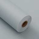 Haimin Fabric Wallpaper Textured Contact Paper (24in X 393in) Peel and Stick Faux Linen Wall Paper Self-Adhesive Vinyl Wallpaper Herringbone Look (Blue and Gray)