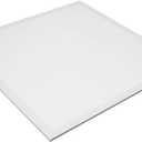 2x2 LED Flat Panel Light with Emergency Driver - Case of 4, Adjustable Wattage 20W/25W/30W/35W/40W, 5 Color Tunable, DLC Premium LED Panel Lights for Offices, Hospitals - 23.74" W x 23.74" L