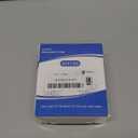 Carbon Monoxide Detectors and Natural Gas Detector, 4-in-1 Carbon Monoxide Detectors Plug in, Gas Leak Detector with Dual Alarms, Temperature & Humidity Sensor for Home, RV, White, 2 Pack