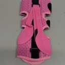 Plantar Fasciitis Night Splint for Women & Men - 3 Adjustable Straps Plantar Fasciitis Brace, Achilles Tendonitis Drop Foot Relief Splint for Comfort Sleeping, Heel Pain Splint, Universal Size, Pink