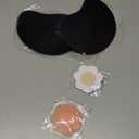 Cmojsk Adhesive Invisible Backless Nipple Covers, Beige