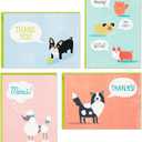 Hallmark Thank You Cards Assortment, Cute Dogs (48 Cards and Envelopes)