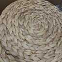 Dehaus® Round Placemats - Set of 30, 30cm Water Hyacinth Table Mats - Luxury Quality Woven Wicker Table Place Mats - Natural Handmade Wooden Seagrass Kitchen Dining Accessories