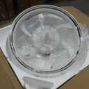 Flush Mount Ceiling Fan, Ceiling Fans with Lights and Remote, 6 Winds Speeds, 20" Low Profile Caged Ceiling Fan, Dimmable Bladeless Fan Light for 
Bladeless Ceiling Fans with Lights: 19 inch Low Profile Ceiling Fans with Lights and Remote Modern Ceiling Fan with Light Flush Mount Ceiling Fan for Bedroom Living Room, Silver 