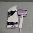 aumuca Cat and Dog Grooming Brush for Shedding, Removes Loose Fur from Long or Short Haired Pets - Ideal for Cats, Kittens, Rabbits, and More - Purple