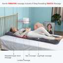 COMFIER Massage Mat Full Body,Massage Pad with 10 Vibration Motors,Back Massager Pad with Heat