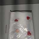 Heart Duvet Cover Twin Size Red Pink Love Hearts Bedding Set Kids Girls Cute Kawaii Heart-Shaped Soft Breathable Microfiber Comforter Cover Set with Zipper Closure and 1Pillowcase