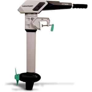 Newport NT300 Electric Outboard Motor - 3HP 1300W Brushless Direct Drive, 66-Mile Range, Ultra-Quiet, Maintenance-Free, Portable, Digital Throttle with LCD Display