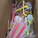 112 PCS Glow in the Dark Party Supplies with 4th of July Glow Headbands Glasses Bracelets, Red White Blue Glow Sticks for 4th of July Celebration, Independence Memorial Day Patriotic Party Favors