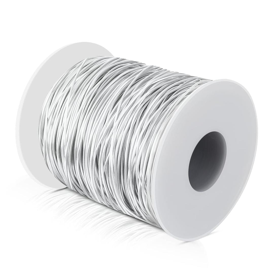 20 Gauge (0.8mm) 304 Stainless Steel Wire for Bailing Wire Sculpting Wire Jewelry Making Wire, Silver