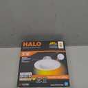 HALO 5/6 inch LED Recessed Light Retrofit Selectable CCT 2700K-5000K Dimmable Dim to Warm 900/1200 Lumens Wet Location Indoor Outdoor Ceiling Downlight RL56LS9FSD2W1EWH