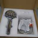 Filtered Shower Head with 8 Spray Modes, High Pressure Handheld Showerhead Filter for Hard Water Filtering Showerhead with Hose(N8HS702CP)