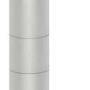 NearMoon Bath Toilet Paper Holder Stand- Modern Tissue Roll Holder Standing with Balanced Base, Rustproof Toilet Roll Holder for Bathroom/Kitchen Countertop (Matte Black, Metal Base)