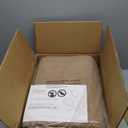 Faux Jute Non-Slip Area Rug, 5x7 Washable Pet-Friendly Floor Mat for Living Room, Bedroom, Entryway, Machine Woven Durable Scratch Resistant Carpet, Brown