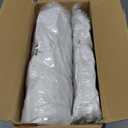 basic home Hotel-Style Goose Feather Down Euro Pillow Insert for Sofa & Bed - 100% Odorless & Plump Cushion Filler - 233TC Cotton with Inner Liner to Prevent Poking (24x24 Inch)