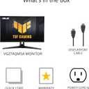 ASUS TUF Gaming 27 1440P Monitor (VG27AQM5A) - QHD (2560x1440), 300Hz, Fast IPS, Extreme Low Motion Blur Sync, 0.3ms, Speaker, 95% DCI-P3, Shadow Boost, DisplayWidget Center