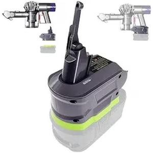 3 in 1 Battery Adapter Compatible with Dyson V6/V7/V8 Vacuum Cleaner for Ryobi 18V Battery Converter, Battery Absolute Motorhead