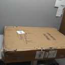 Set of 2 Folding Table 6 FT Lightweight Camping Table Portable Plastic Rectangular Outdoor Dining Table Steel Legs Fold-in-Half with Carrying Handle for Indoor,Picnic,Party,Wedding,Events(White)