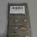 Brick Clips - 8 Pcs Heavy Metal Wall Hangers for 2-1/4 to 2-3/8 Inch Bricks, Ideal for Outdoors & Home Decor